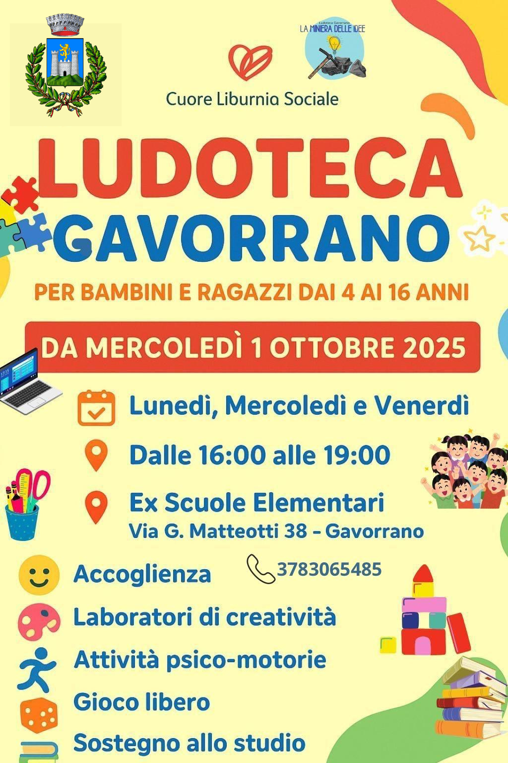 locandina ludoteca comunale