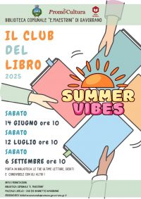 club del libro estate