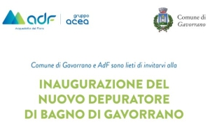 inaugurazione nuovo depuratore di bagno di gavorrano