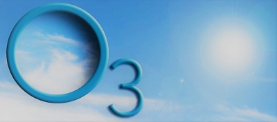 Cielo azzurro con indicazione O3