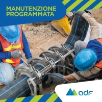 Manutenzione programmata Acquedotto del Fiora - 20 gennaio