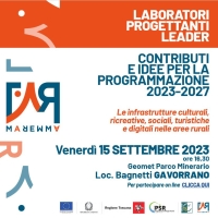 Laboratorio progettante per la raccolta di idee per la strategia di sviluppo locale LEADER 2023-2027