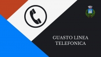 disegno telefono, logo comune, guasto telefonico