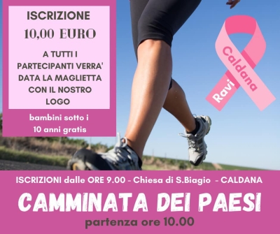 Camminata in rosa - domenica 7 novembre