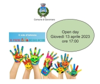 Open day - nido d'infanzia