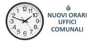 Nuovi orari di apertura al pubblico a partire dal 15 novembre