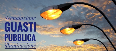Segnalazione guasti pubblica illuminazione
